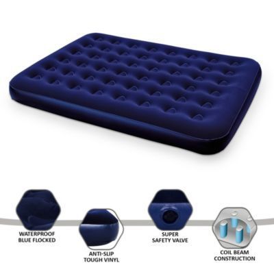 Colchón Inflable de Lujo para Parejas de 2 Plazas