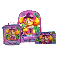 SCOOL - Set Paw Patrol Skye Mochila-Lonchera-Cartuchera marca