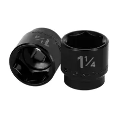 TRUPER - Dado para impacto de 6 puntas de 1/2" de 1 1/4" (31.7 mm) Pza.