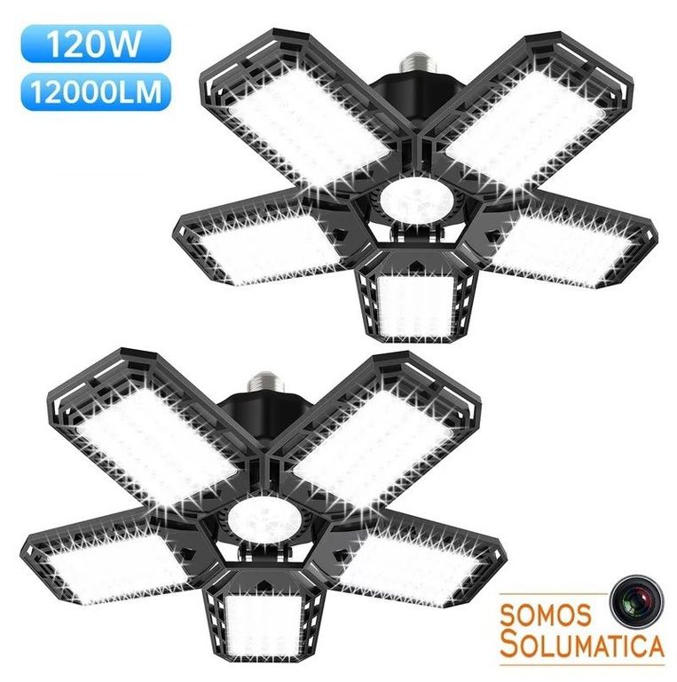 Foco Led - Articulado 5 Hojas Ajustables - 100w Bajo Consumo