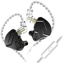 KZ - Auriculares Zsn Pro X Dual Magnetic HiFi con Mic - Negro