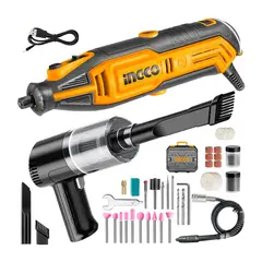 INGCO TOOLS - MINI GRINDER 130W MULTIPROPÓSITO ASPIRADORA INALÁMBRICA - COMBO