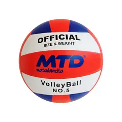 MTD - PELOTA DE VÓLEY GOMA LISA TAMAÑO 5 MÁS AGUJA Y MALLA