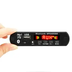 GENERICO - Panel Audio Digital Ovalado Bluetooth 5.0 Radio Fm Usb