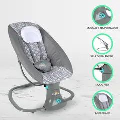 INFANTI - Silla Nido 3 en 1 «DELUXE» Gray
