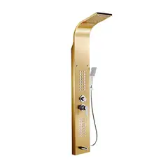 XM - COLUMNA HIDROMASAJE GOLDEN PARA DUCHA ACERO