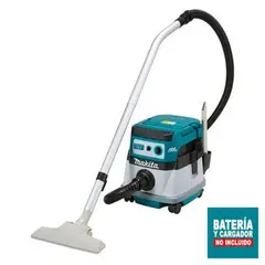 MAKITA - Aspiradora Inalambrica Seco 15L Filtro HEPA DVC153LZX