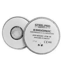 STEELPRO - ERGONIC FILTRO F410C P3 R PARTICULAS CCA NIVELES MOLESTOS VO PAR TIPO DISCO