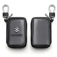 GENERICO - FUNDA DE CUERO PARA LLAVE DE CARRO - SUZUKI
