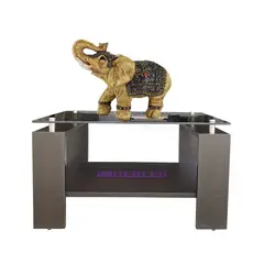TEMEL - Mesa de Centro para Sala. Mesa de Centro con vidrio