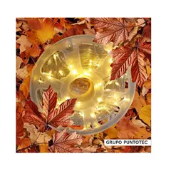 PREMIUM - Cadena de luz Led-400 focos- 50 Metros Decoración Navideña LUZ AMBAR - SD15086