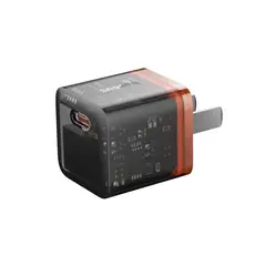 BASEUS - Mini Cargador 20w Baseus Carga Rápida Usb C Gan CCGP170007 - Negro