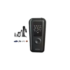 SEISA - Inflador de neumáticos portátil luz emergencia AF-C03