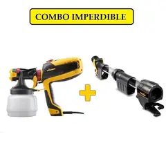 WAGNER - Combo Pistola para Pintar FLEXIO 3000 + Extensión HVLP