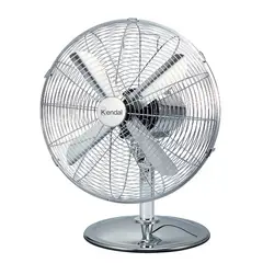 KENDAL - Ventilador Sobremesa 12 Pulgadas ZF1214D-II Metálico
