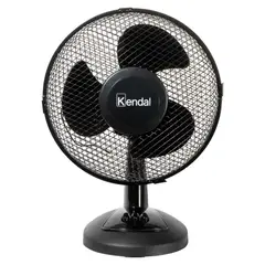 KENDAL - Ventilador Sobremesa 9 Pulgadas KVS-9DN Negro