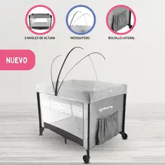 SAFETY 1ST - Cuna Corral para Bebés «SLEEP» Gray
