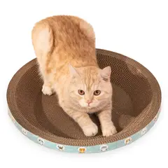 GENERICO - Rascador para Gatos Juguete Circular 40x40cm