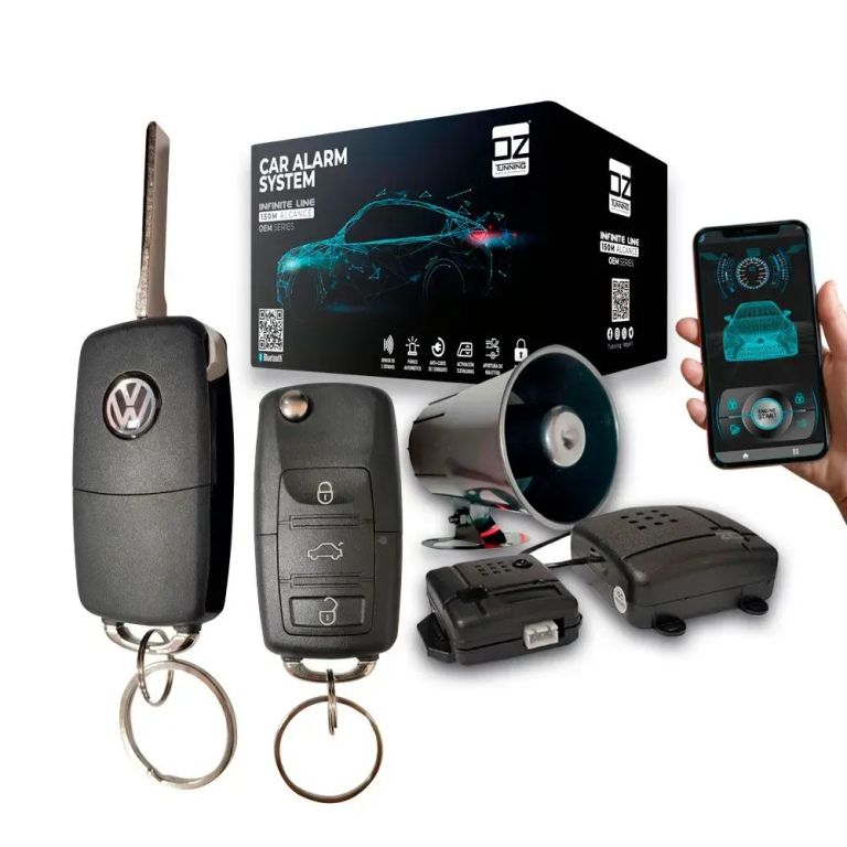 Alarma Bluetooth App Flip Llave Plana Tipo Volkswagen
