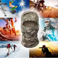 GENERICO - Balaclava Mascara Cortaviento Pasa montaña MULTICAM CP