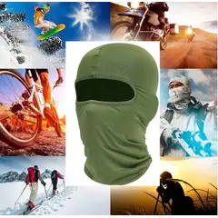 GENERICO - Balaclava Mascara Cortaviento Pasa montaña VERDE