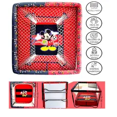 GENERICO - Corral para Bebes Acolchado DREAM NEW Rojo