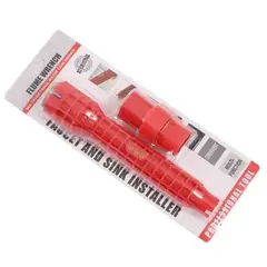 BAALATHKKO5 - Herramienta De Instalación Llave De Grifo Y Fregadero 8 En 1