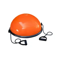 ULTIMATE FITNESS - Bosu con Manillas Naranjo