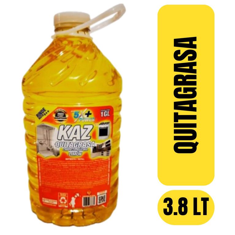QUITAGRASA KAZ GALON 3.8 LTS