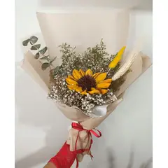 GENERICO - Ramo Floral Año Nuevo Girasol Festivo