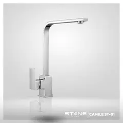 STONE - MEZCLADORA P/COCINA AL MUEBLE CAMILE ST-01 CROMADO