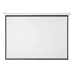 JOTA STORE - Ecran Manual Evox Pantalla para Proyector 120 pulgadas Blanco Mate