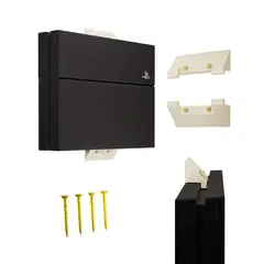 PLAYSTATION - Soporte Pared Ps4 version Slim Fat Blanco Hueso.