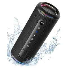 Tronsmart - Parlante Bluetooth 2023 T7 Lite IPX7 con Emparejamiento Estéreo - BK