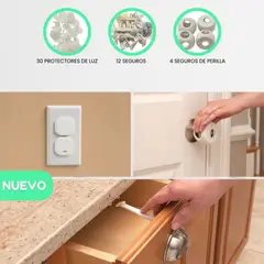 GENERICO - Set de Protección para Niños 46 pcs «SECURITY»