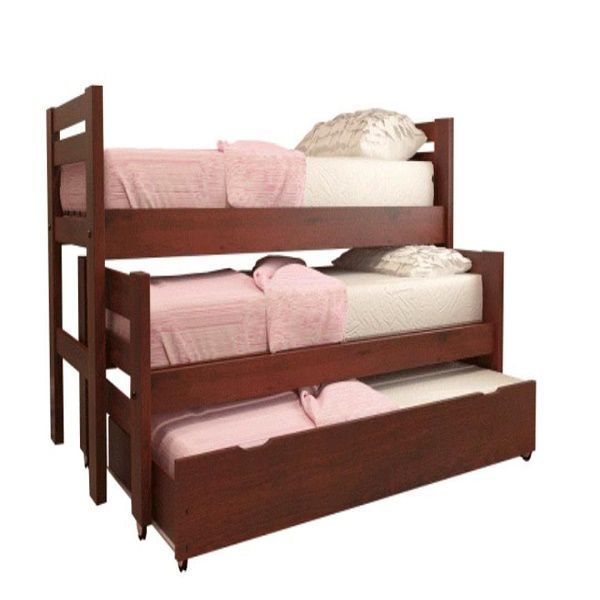 MP Cama Nido Triple Marrón 1 Plaza