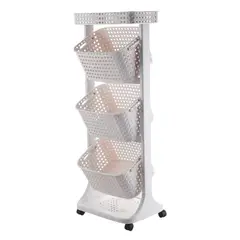 GENERICO - CESTA ORGANIZADOR MULTIFUNCIONAL DE 3 NIVELES