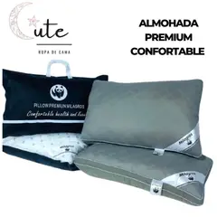 DISEÑO ORIGINAL - ALMOHADA PREMIUM CONFORTABLE 50x70cm.