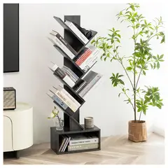 VENTITAS HOME - Librero Kehla Negro
