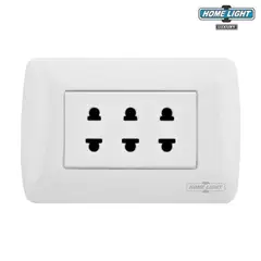 HOME LIGHT - TOMACORRIENTE TRIPLE EMPOTRAR LUXURY HL