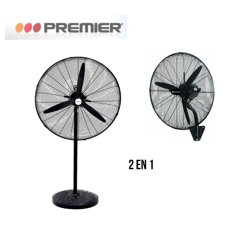 Ventilador Industrial 30" Pulgadas 2 en 1 de 3 Velocidades