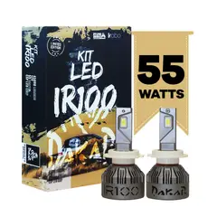 GENERICO - Foco Led Iron IRX 55W Original H7 Luz Alta o Baja 12v Auto