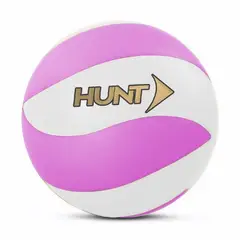 HUNT - Pelota de voleyball Match Rosado - Blanco # 5
