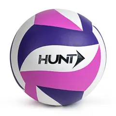 HUNT - Pelota de voleyball Match Morado - Azul # 5