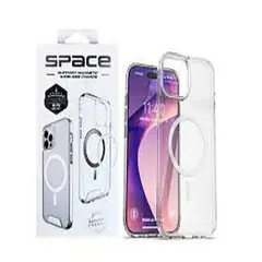 CASE - Para iPhone 13 Pro Max Magnetic Wireless Charger Transpar