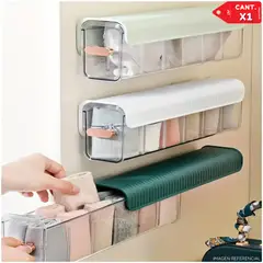 INSPIRA MARKET - Caja de almacenamiento multifuncional sin perforaciones color aleatorio