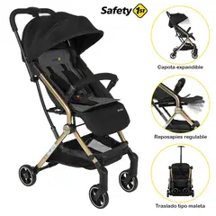 SAFETY 1ST - Coche de Paseo Compacto Spark BlackGold