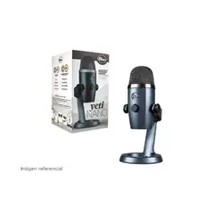 BLUE - Micrófono Yeti Nano Usb Streaming Cardiod Omni Gray 988-000088