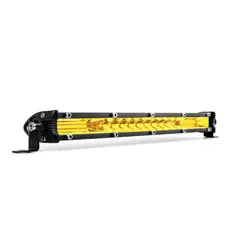 GENERICO - Barra Led Neblinero 90 W Luz Ambar 30 Leds Marca Lux Led