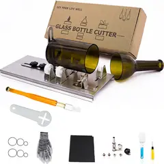 GENERICO - Kit Cortador De Botellas De Vidrio Cortabotellas Bricolaje